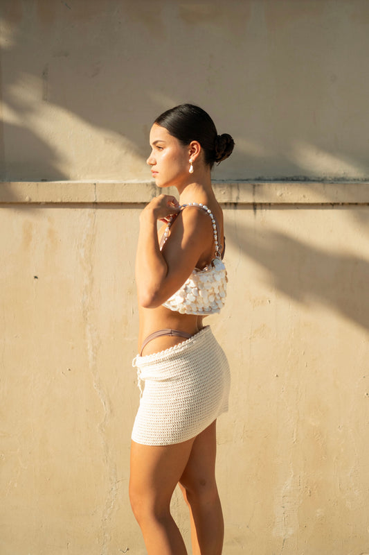 Handmade Crochet Rope Skirt