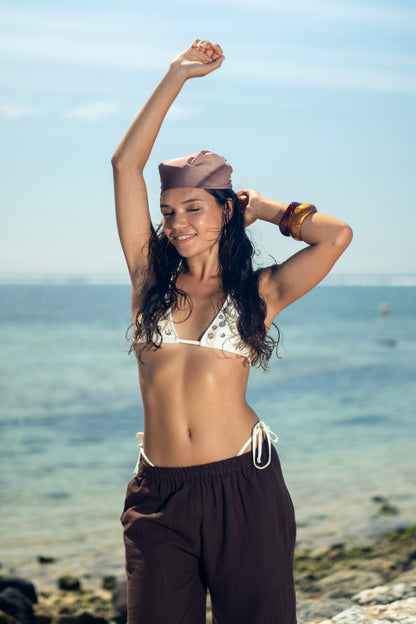 Amed Bikini Set White