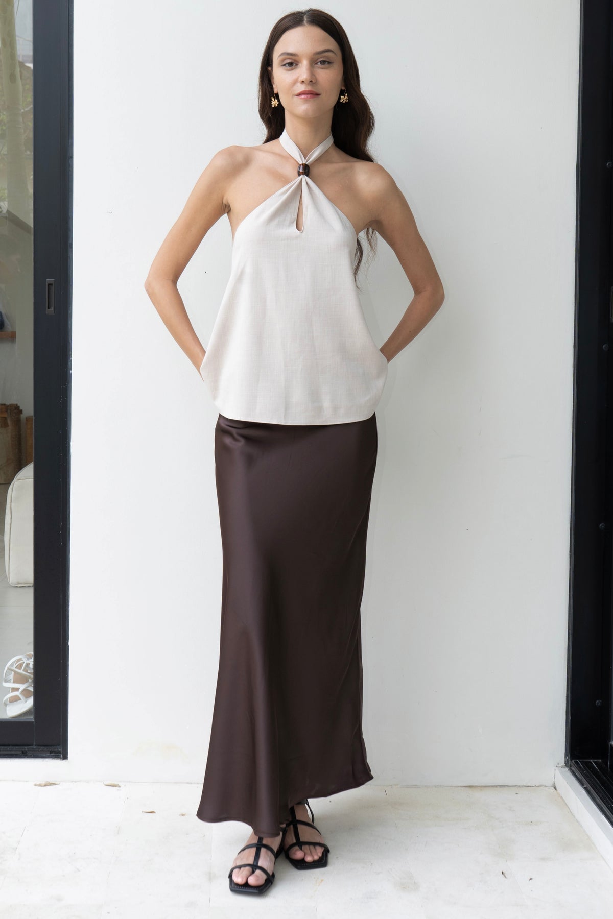 Roje Satin Skirt
