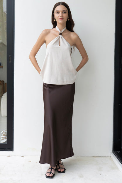 Roje Satin Skirt