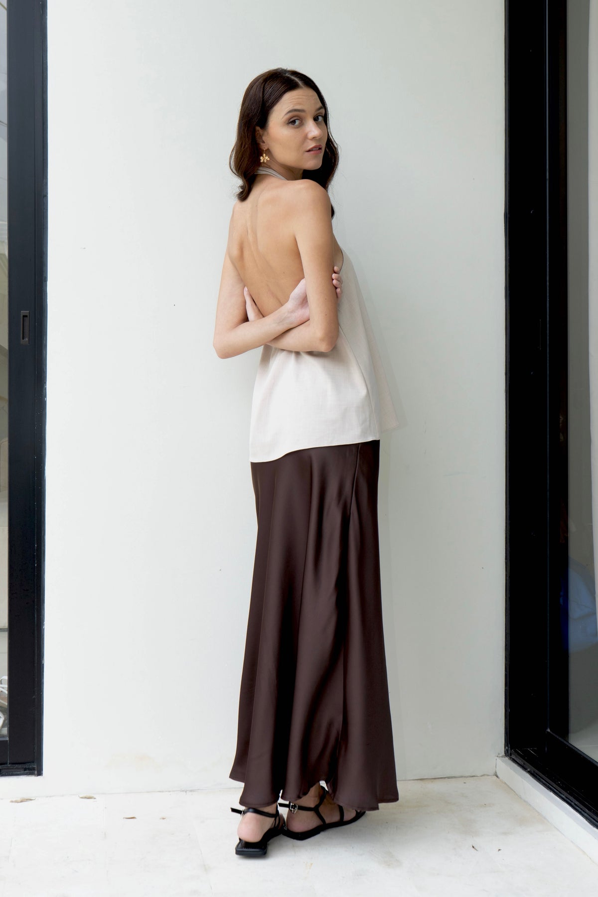 Roje Satin Skirt