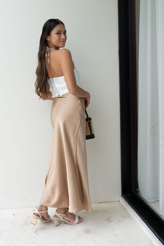 Roje Satin Skirt