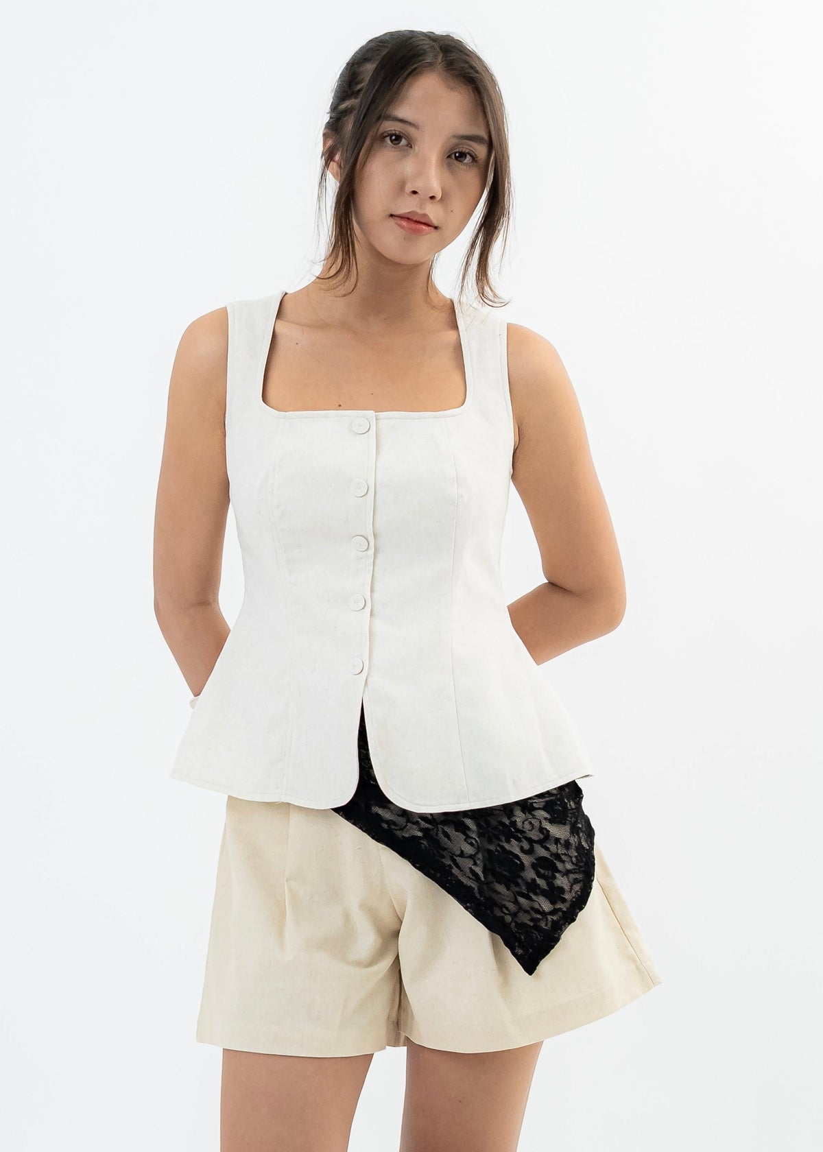 Bare Linen Top