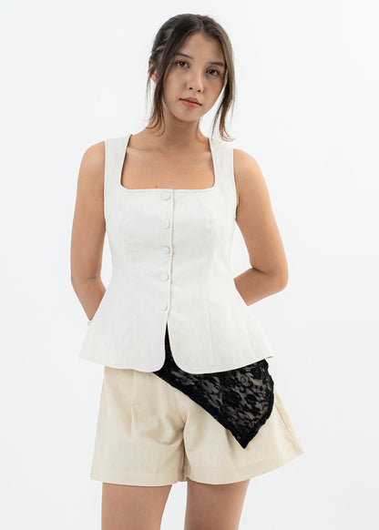 Bare Linen Top
